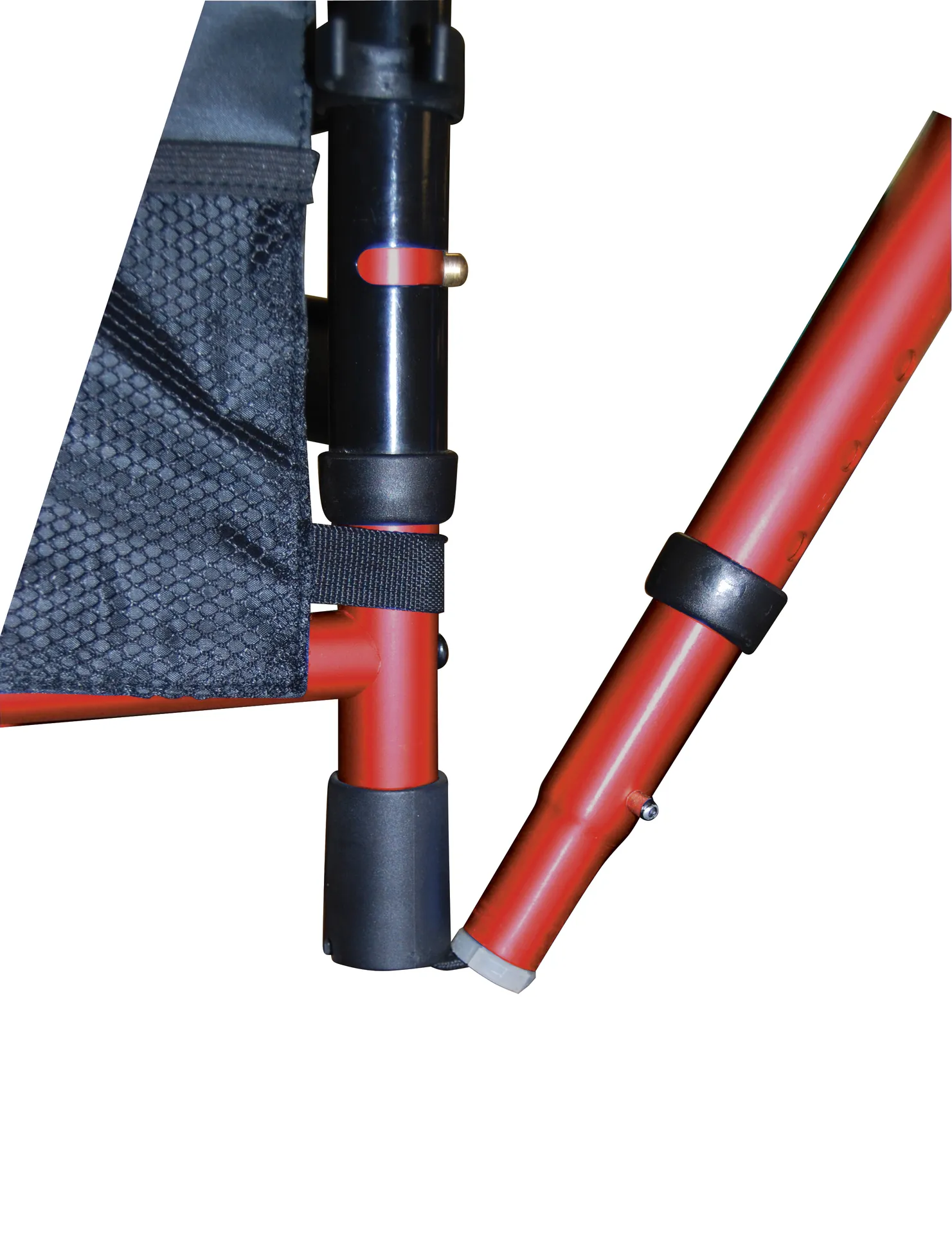 Drive Medical Portable Folding Travel Walker with 5" Wheels and Fold up Legs - Image 3