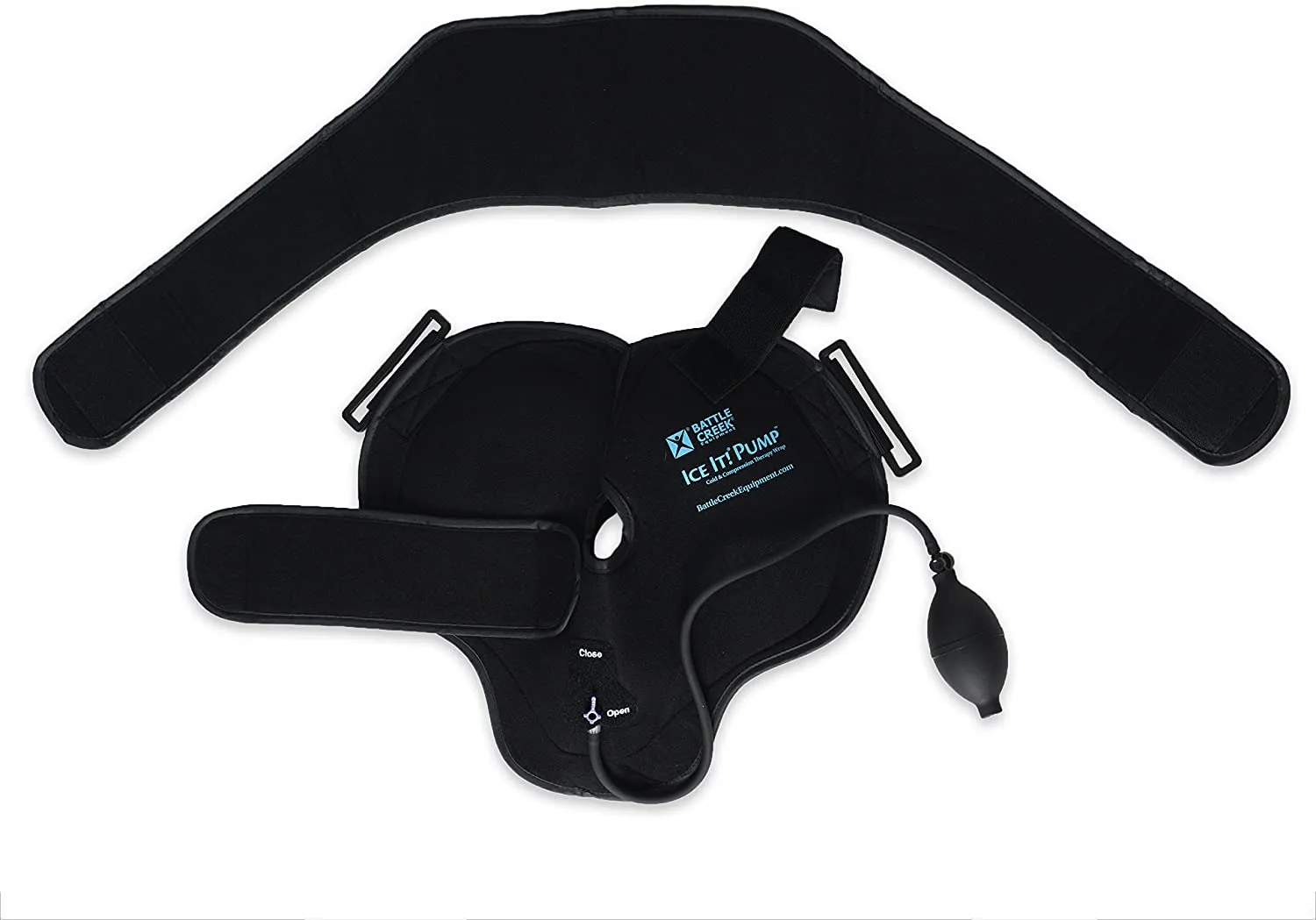 Battle Creek Ice It! Pump - Cold & Compression Therapy Wrap For Shoulders - Image 8