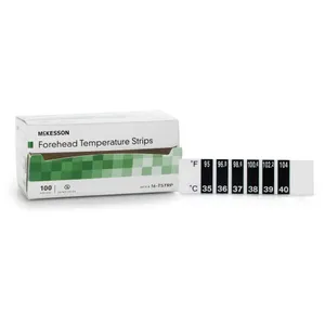 McKesson Single Patient Skin Forehead Temperature Strip McKesson Single Patient Skin Forehead Temperature Strip