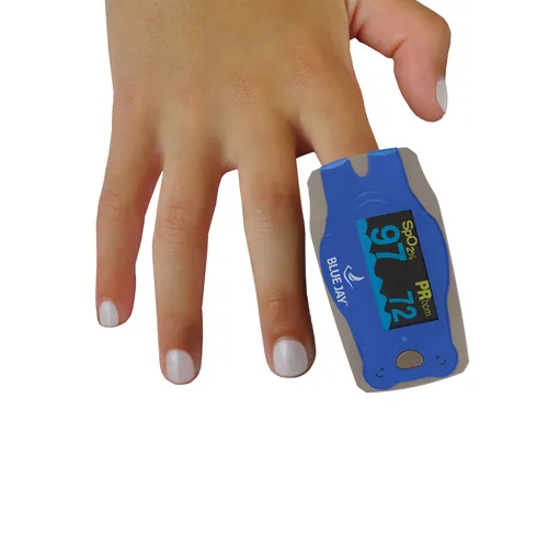 KNOW YOUR O2 Mr. Blue Bear Pediatric Fingertip Pulse Oximeter by Blue Jay - Image 3
