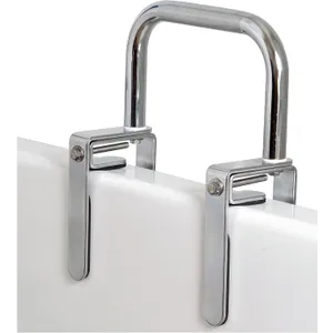 Carex Bathtub Rail With Chrome Finish – Safety and Stability for Your Bathtub Carex Bathtub Rail With Chrome Finish – Safety and Stability for Your Bathtub