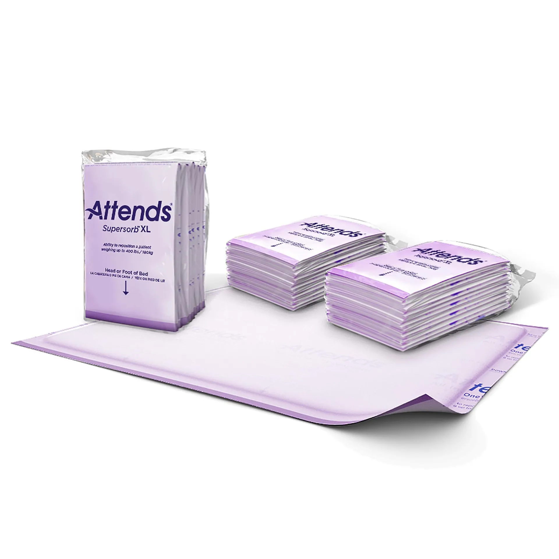 Attends Supersorb Bariatric Premium Underpad, Heavy Absorbency Attends Supersorb Bariatric Premium Underpad, Heavy Absorbency
