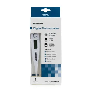 McKesson Digital Oral Thermometer with Digital Display McKesson Digital Oral Thermometer with Digital Display