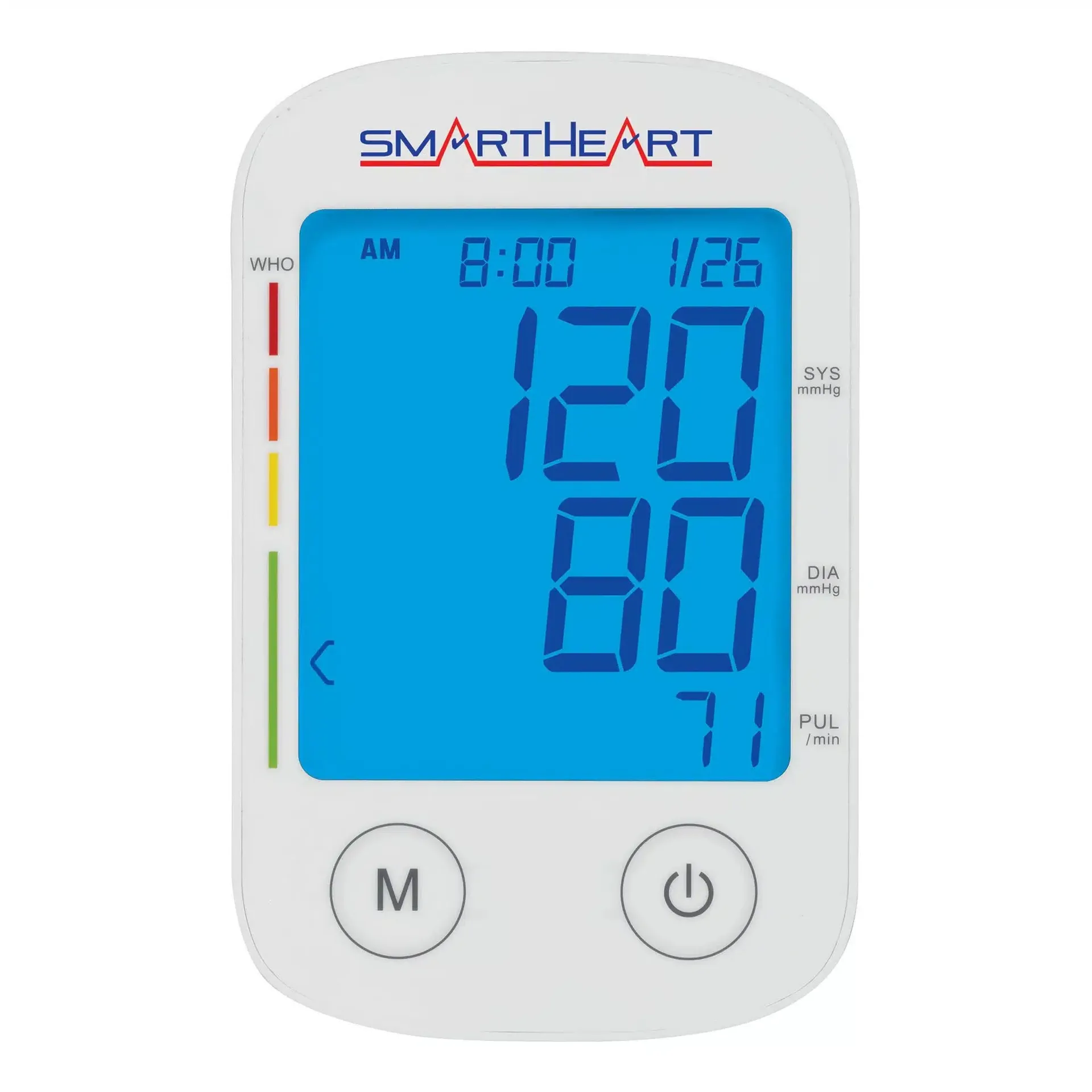 SmartHeart Automatic Digital Blood Pressure Arm Monitor with Automatic Inflation - Image 5