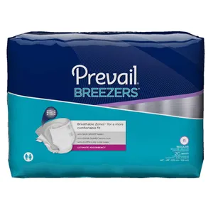 Prevail Adult Incontinence Breezers Briefs Ultimate Absorbency Unisex Prevail Adult Incontinence Breezers Briefs Ultimate Absorbency Unisex