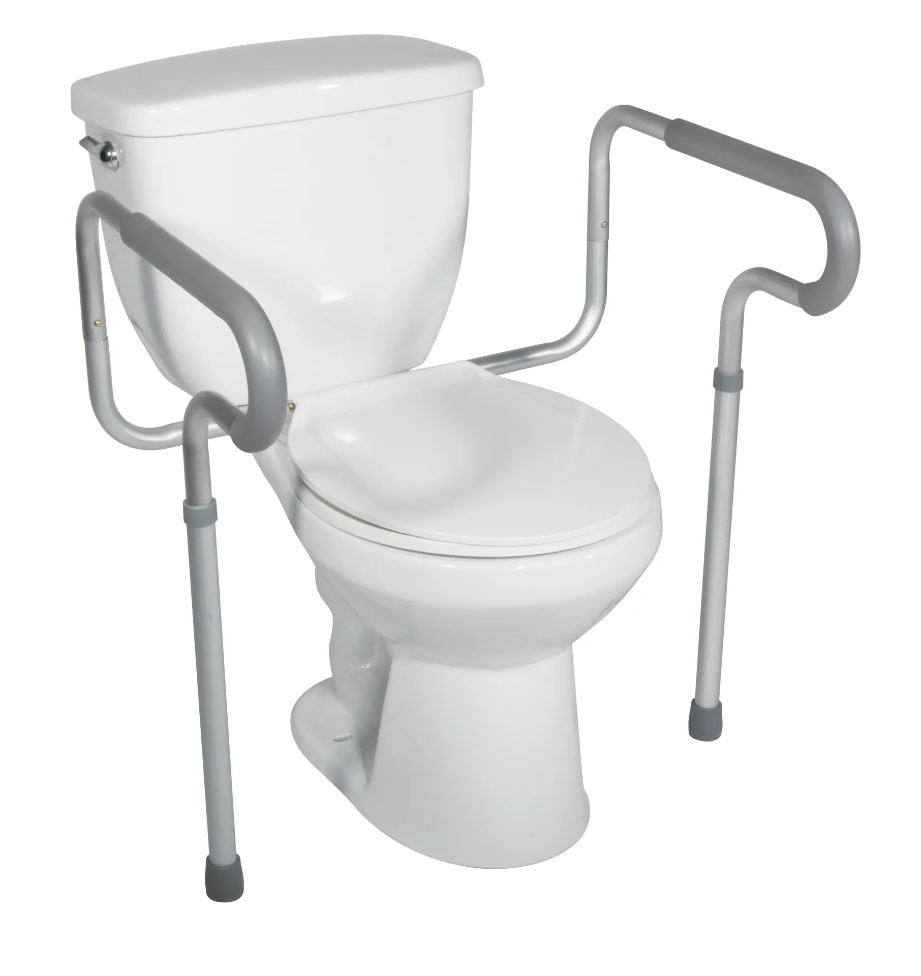 Drive Medical Toilet Safety Frame with Padded Armrests - Image 2