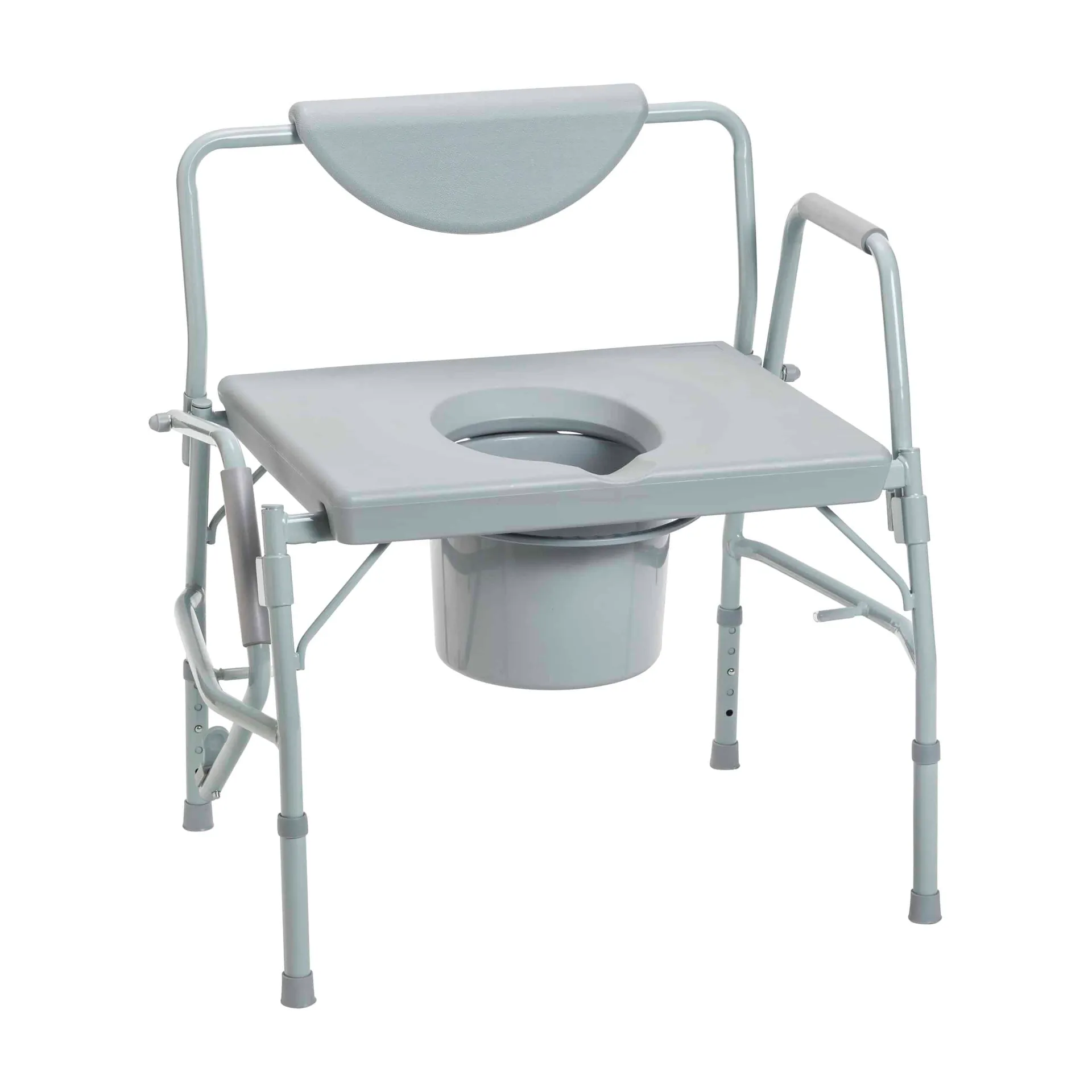 Drive Medical Bariatric Drop Arm Bedside Commode Chair Drive Medical Bariatric Drop Arm Bedside Commode Chair