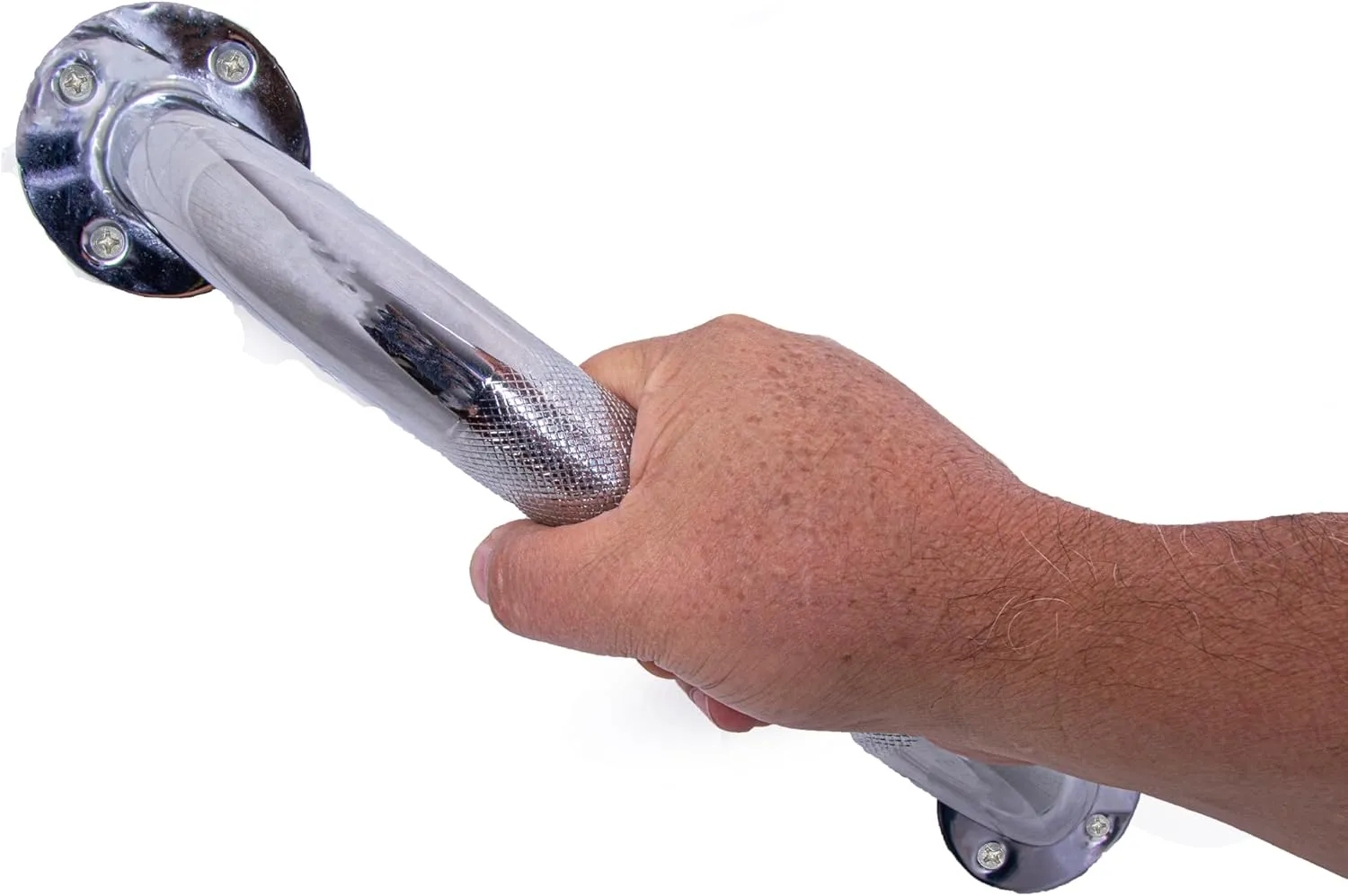 Carex Textured Wall Grab Bar for Bathtubs and Shower Safety - Image 6