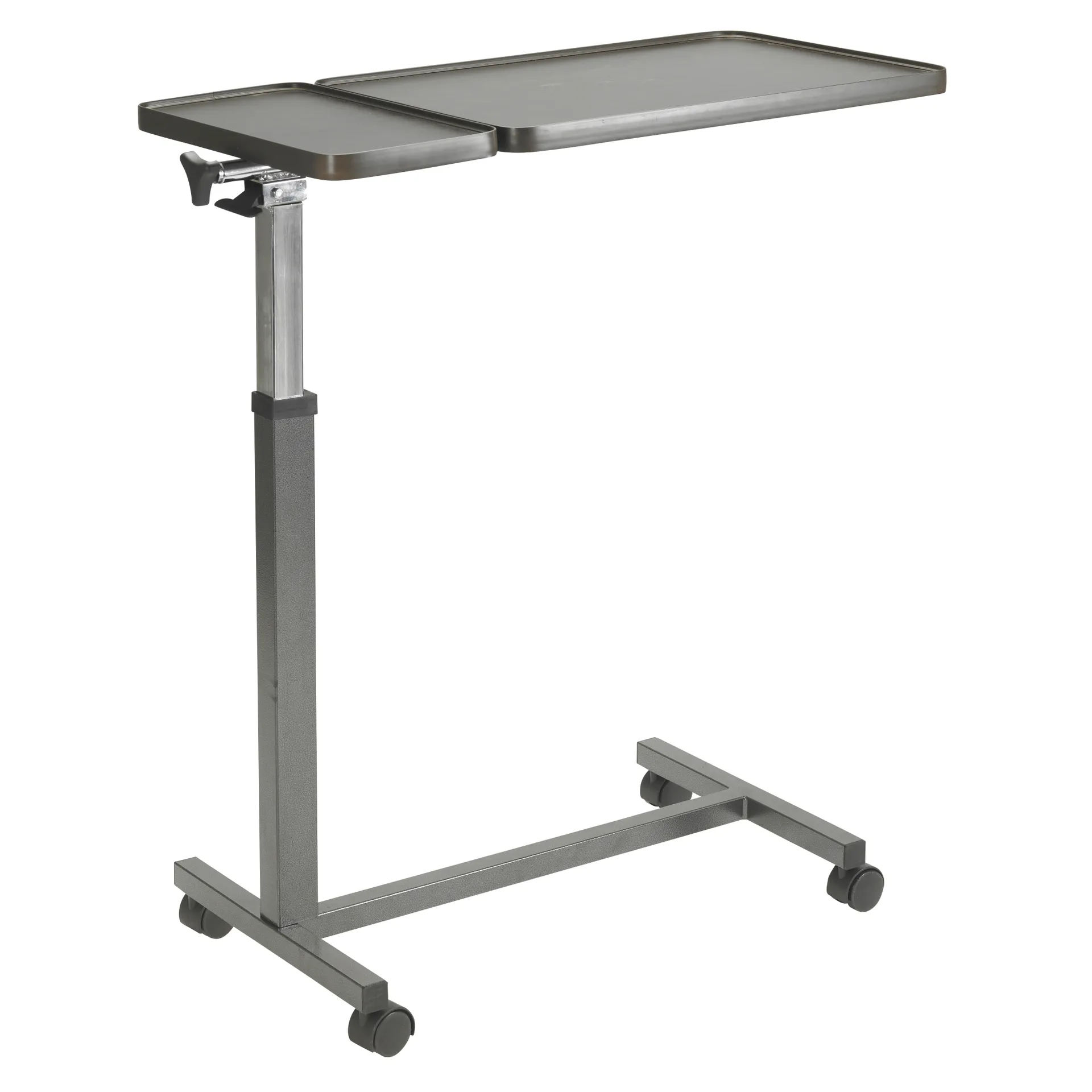 Drive Medical Multi-Purpose Tilt-Top Split Overbed Table - Image 3