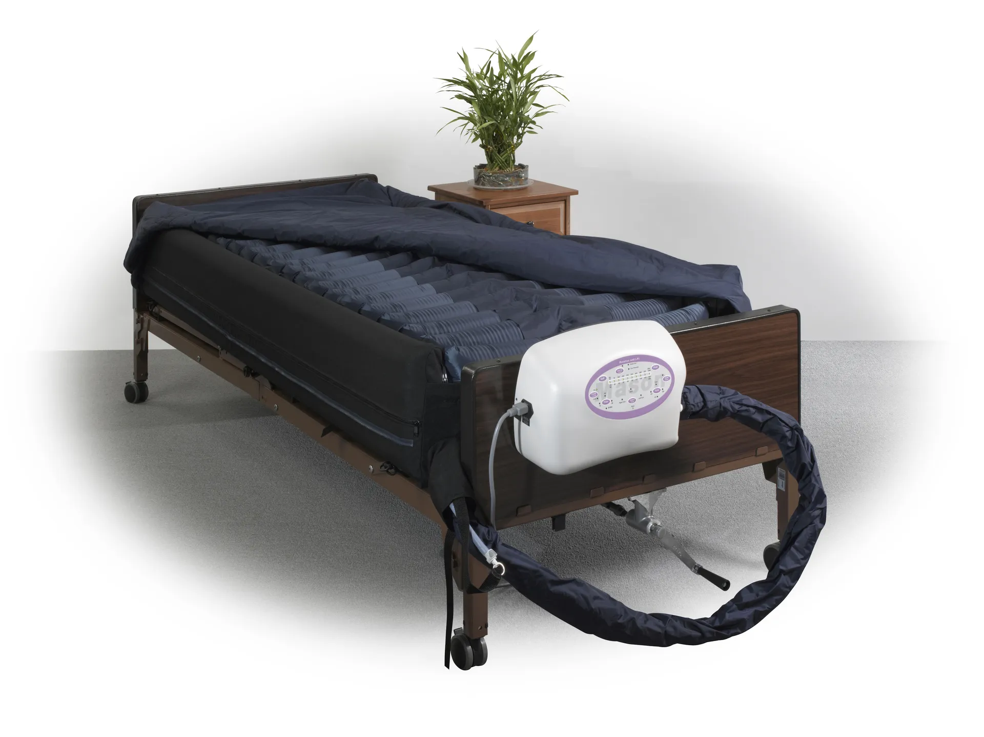 Drive Medical Lateral Rotation Mattress with on Demand Low Air Loss, 10″ Drive Medical Lateral Rotation Mattress with on Demand Low Air Loss, 10″
