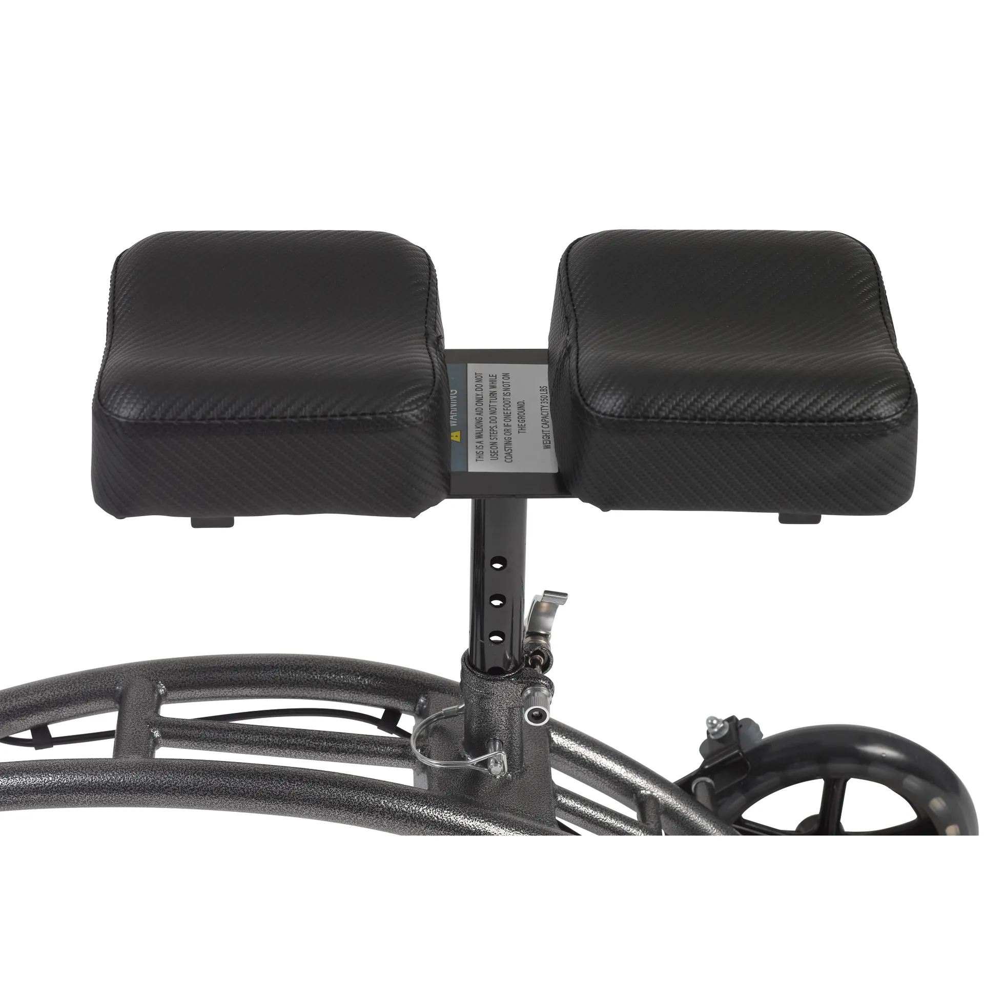 Drive Medical Dual Pad Steerable Knee Walker Knee Scooter with Basket, Alternative to Crutches - Image 5