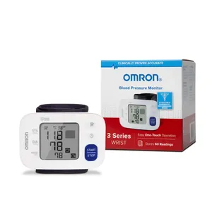 Omron 3 Series Wrist Automatic Digital Blood Pressure Monitor, Adult Large Nylon Cuff 5.3 – 8.5 in Omron 3 Series Wrist Automatic Digital Blood Pressure Monitor, Adult Large Nylon Cuff 5.3 – 8.5 in