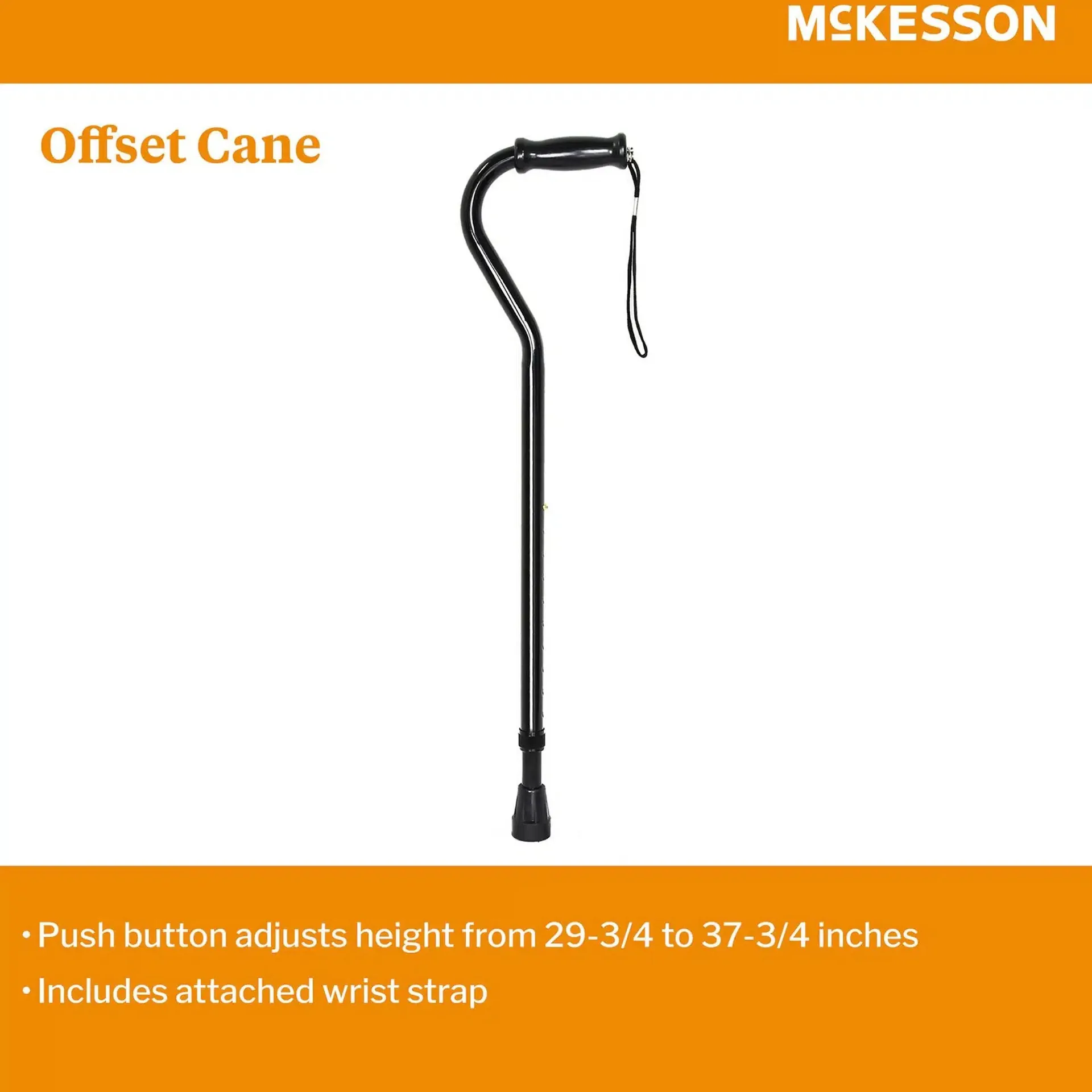McKesson Steel Offset Cane - Image 6