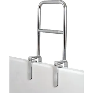 Carex Dual Level Bathtub Rail – Safe and Reliable Support for Your Bathroom Carex Dual Level Bathtub Rail – Safe and Reliable Support for Your Bathroom