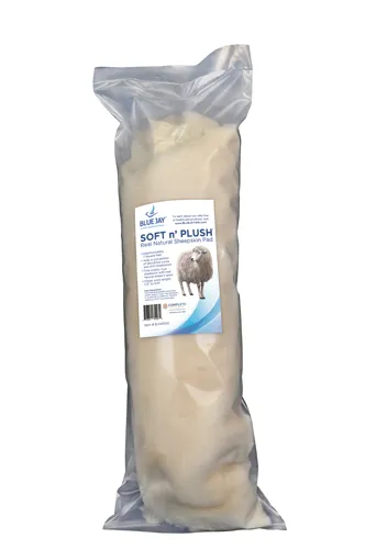 SOFT & PLUSH Real Natural Sheepskin Large Pad by Blue Jay - Image 3