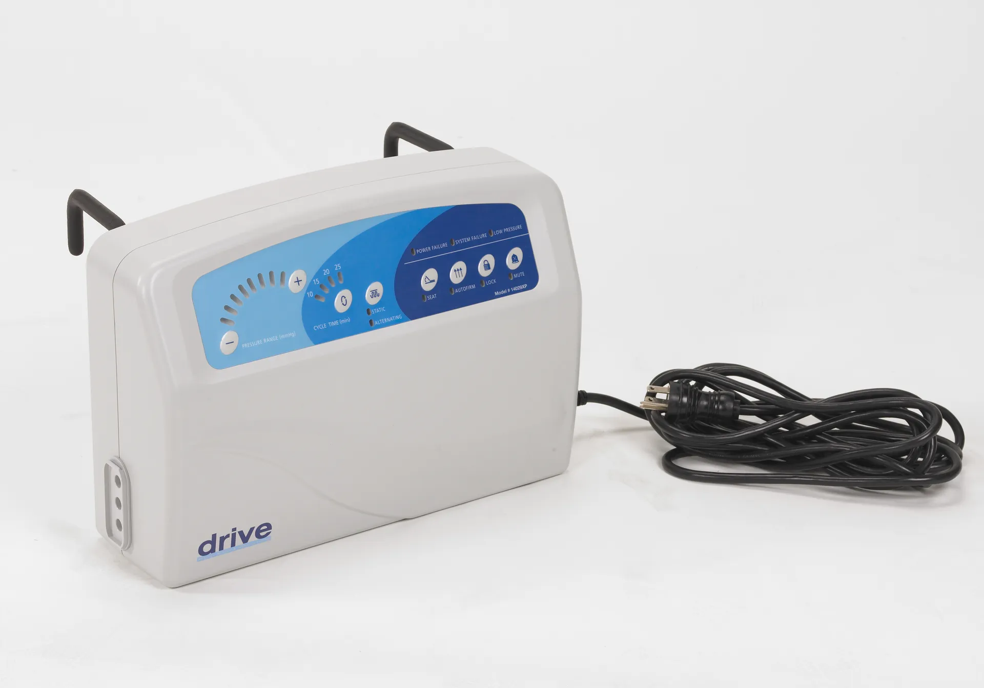 Drive Medical Med Aire Plus Defined Perimeter Low Air Loss Mattress Replacement System, with Low Pressure Alarm, 8" - Image 2