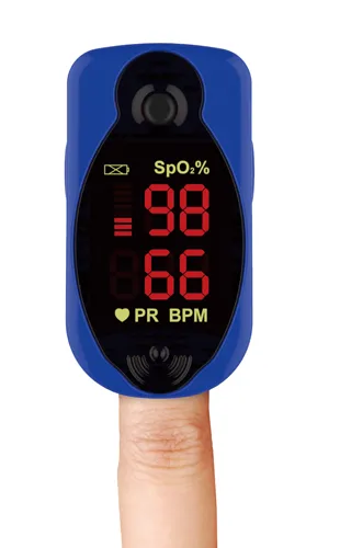 KNOW YOUR O2 Comfort Fingertip Pulse Oximeter by Blue Jay - Image 3