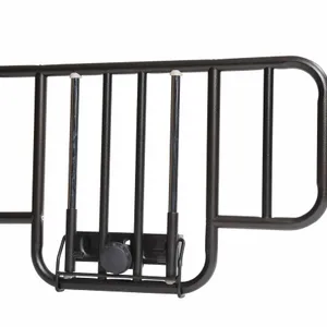 Drive Medical No Gap Half Length Side Bed Rails with Brown Vein Finish, 1 Pair Drive Medical No Gap Half Length Side Bed Rails with Brown Vein Finish, 1 Pair