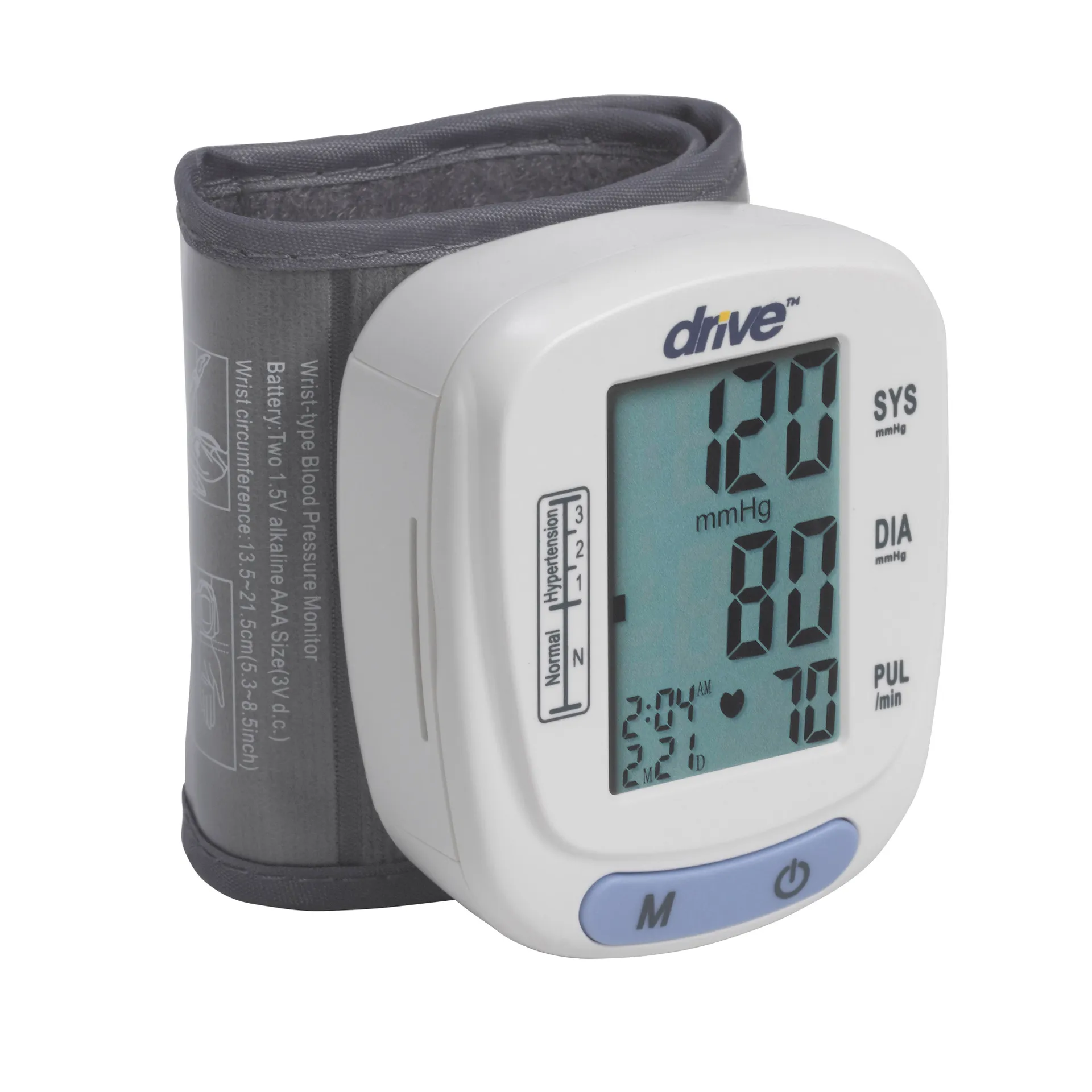 Drive Medical Automatic Blood Pressure Monitor, Wrist Model - Image 3