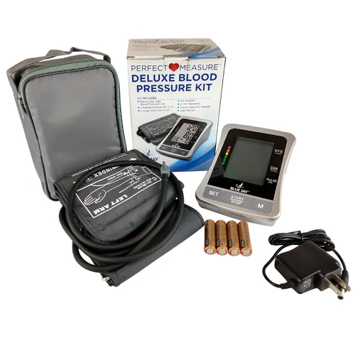 PERFECT MEASURE Blue Jay Deluxe Large Digit Arm Blood Pressure Kit - Image 7