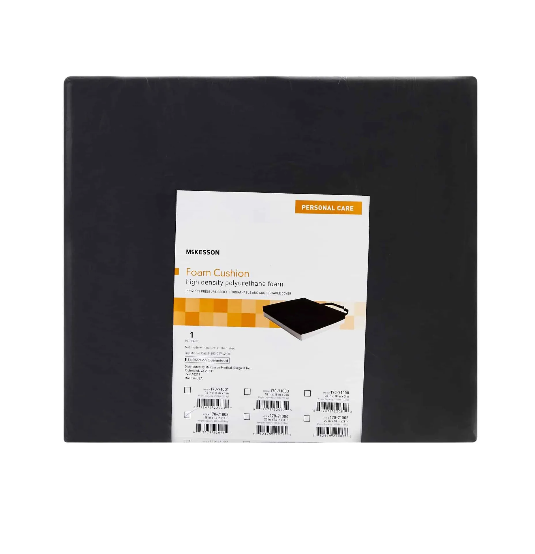McKesson Foam Seat Cushion McKesson Foam Seat Cushion