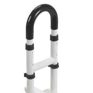 Drive Medical Adjustable Height Bathtub Grab Bar Safety Rail Drive Medical Adjustable Height Bathtub Grab Bar Safety Rail