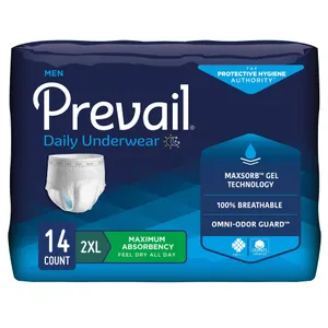 Prevail Men Daily Underwear Maximum Absorbency For Adults Prevail Men Daily Underwear Maximum Absorbency For Adults