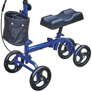 KEEP ME MOVING Blue Jay Steerable Folding Knee Scooter KEEP ME MOVING Blue Jay Steerable Folding Knee Scooter