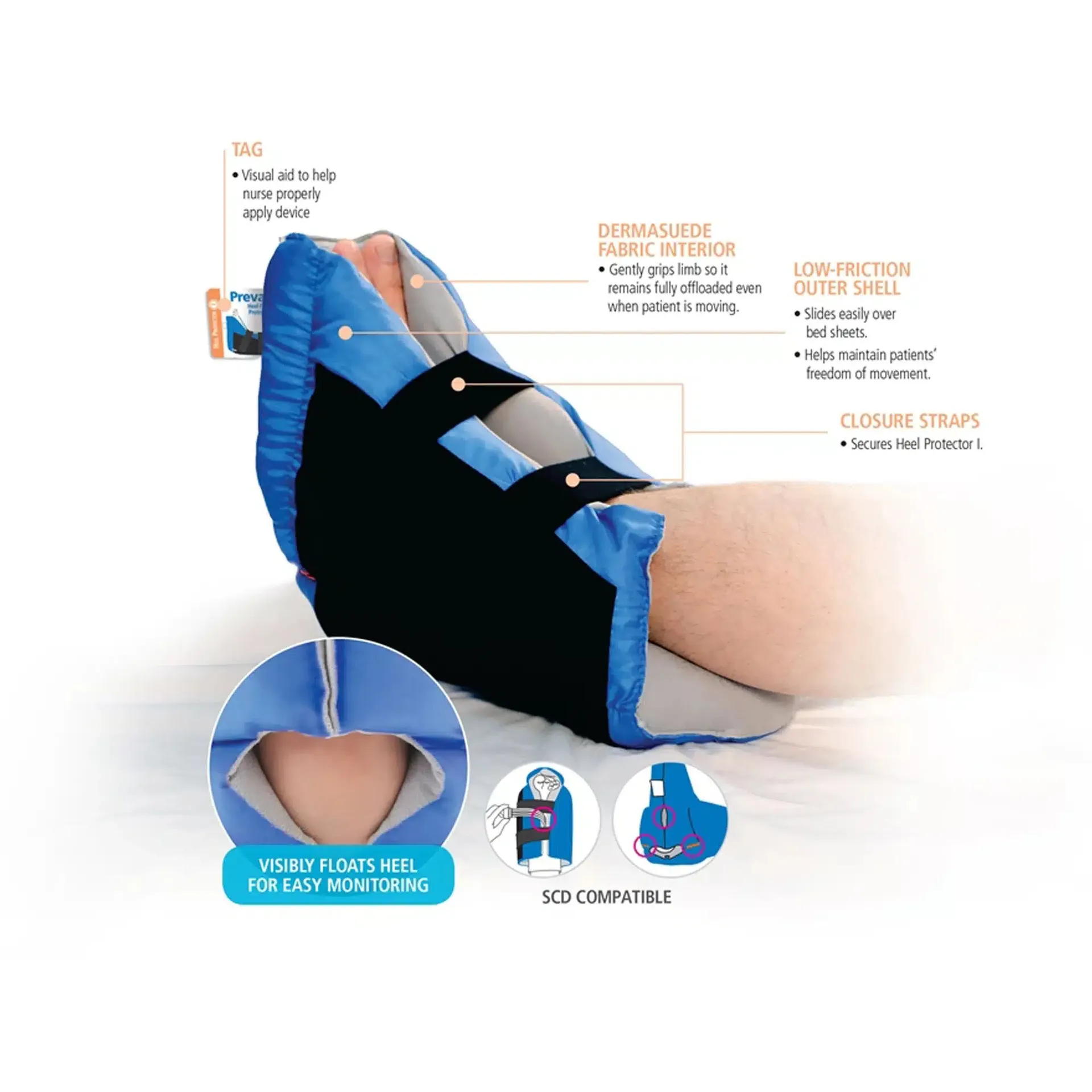 Sage Prevalon Heel Protector I Boot Pressure Relief - Image 2