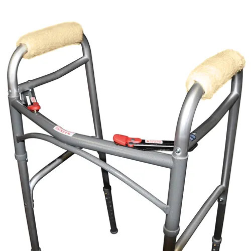 SOFT & PLUSH Walker Handle Fleece Cover Set by Blue Jay SOFT & PLUSH Walker Handle Fleece Cover Set by Blue Jay