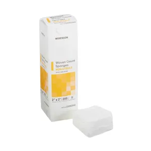 McKesson Square Gauze Sponge 100% Cotton, NonSterile McKesson Square Gauze Sponge 100% Cotton, NonSterile