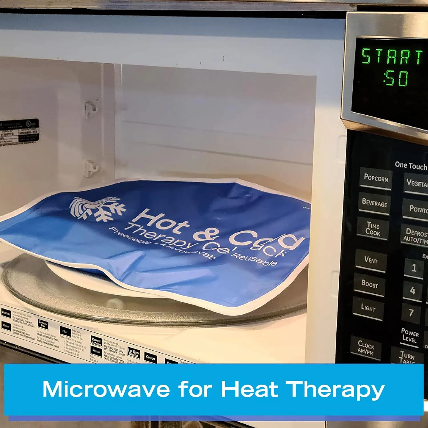 Roscoe Medical Gel Ice Pack, Reusable Hot & Cold Therapy 11 x 14 Inches - Image 2