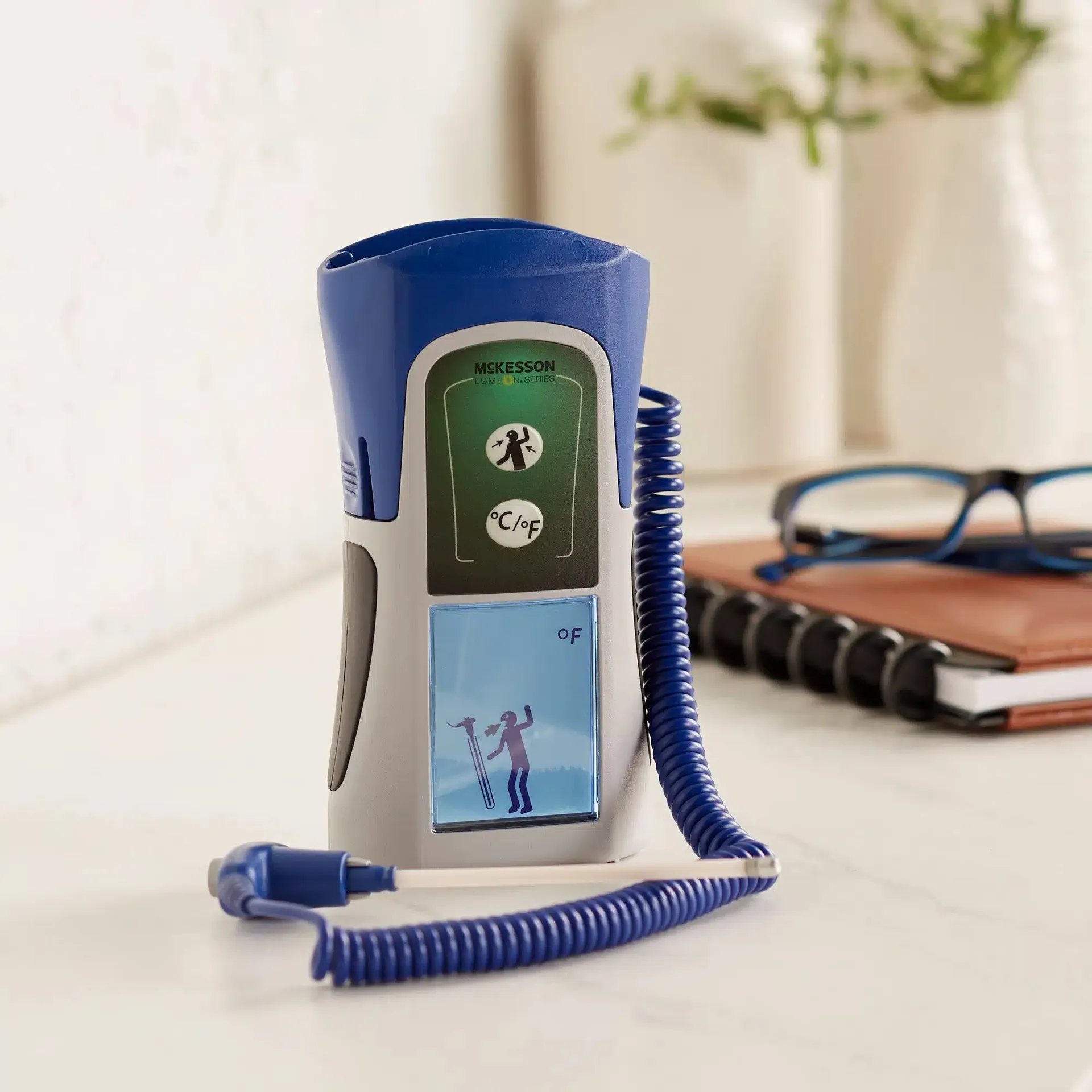 McKesson LUMEON Electronic Digital Stick Thermometer, Oral, Axillary - Image 7