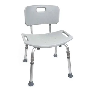 McKesson Bath Bench Without Arms, Aluminum Frame Removable Backrest McKesson Bath Bench Without Arms, Aluminum Frame Removable Backrest