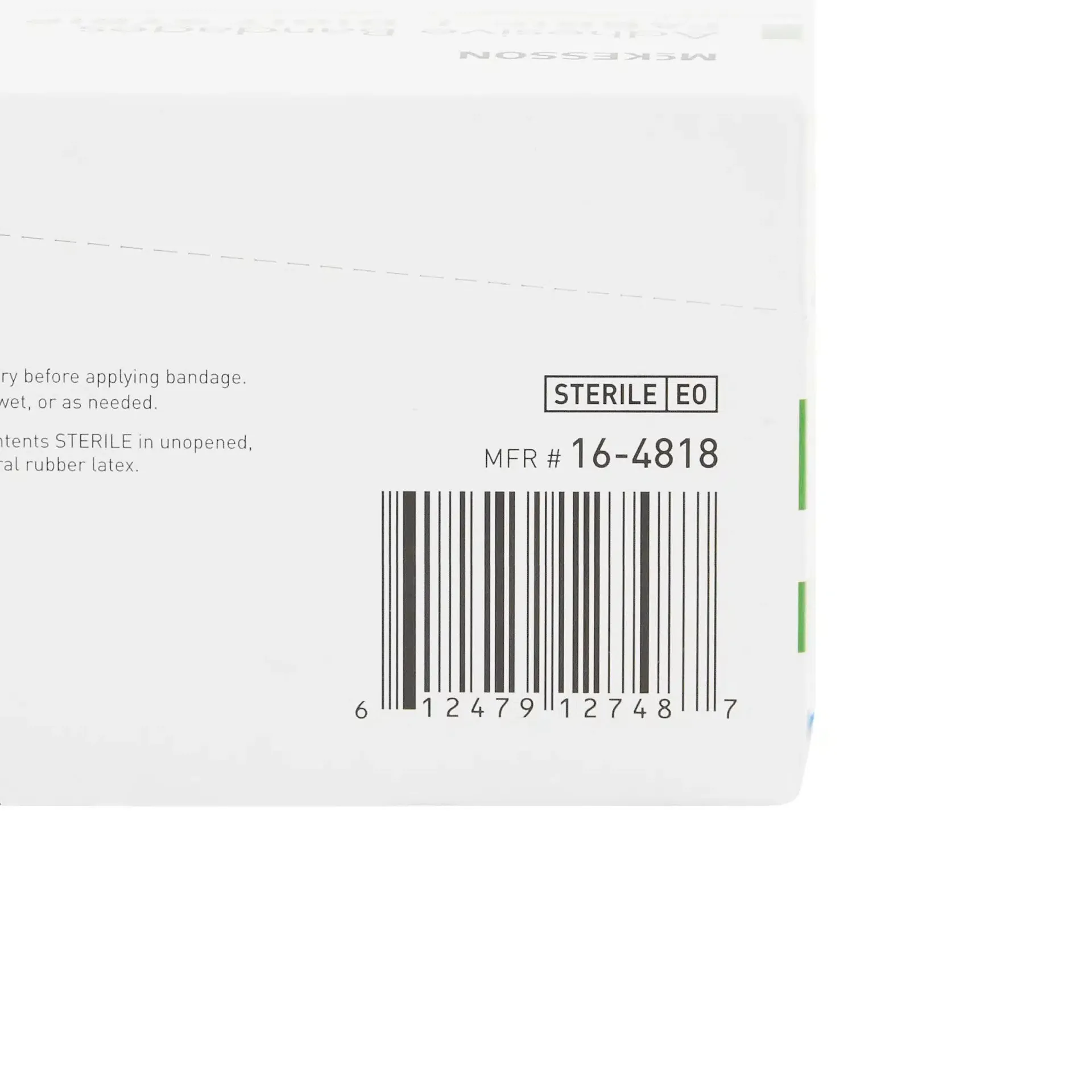 McKesson Fingertip Tan Adhesive Strip Fabric Sterile, Small - Image 4