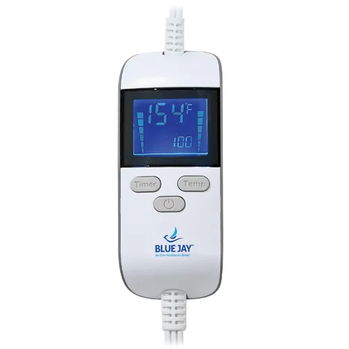 Blue Jay HEAT IT UP Rapid Heat Heating Pad 12"x24", Washable with Controller & Timer - Image 3