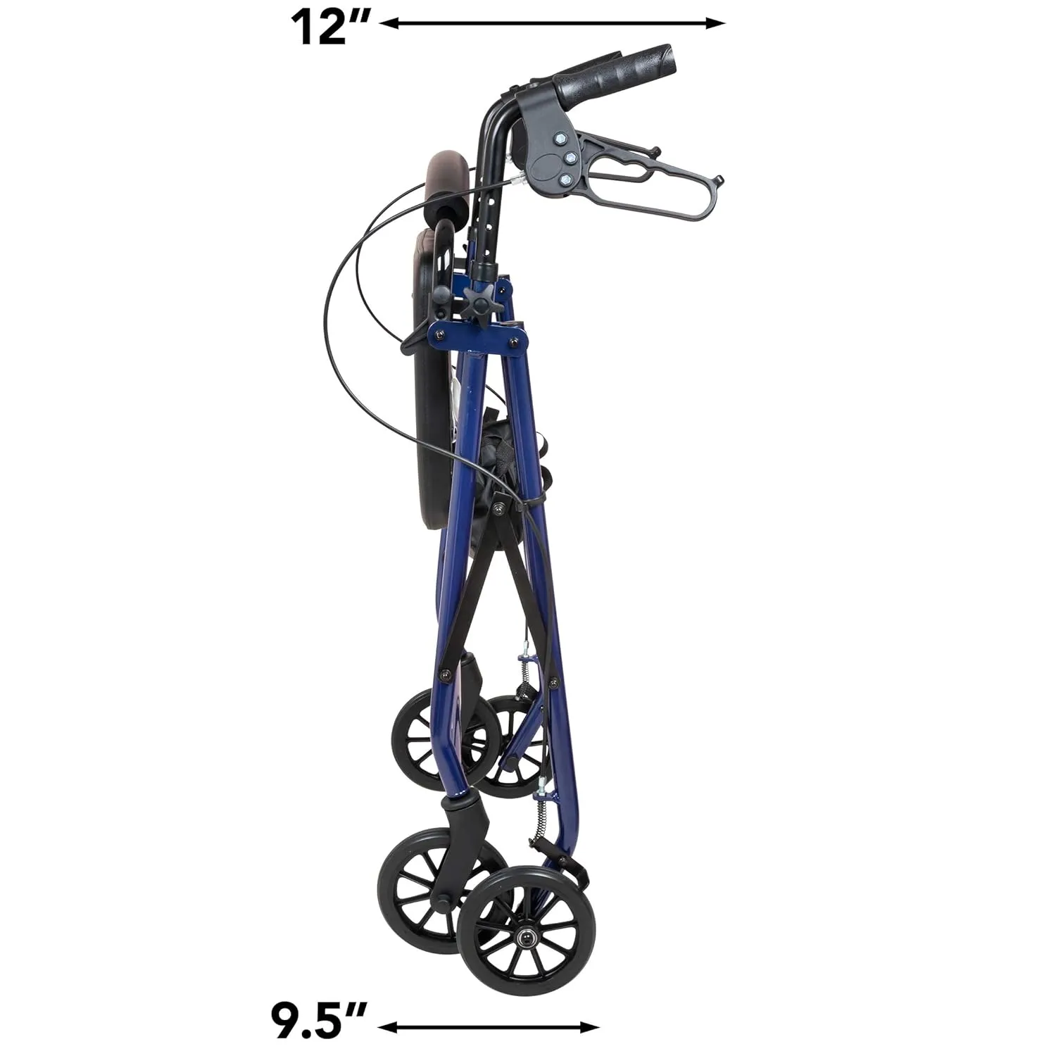 ProBasics Standard Aluminum Rollator with 6" Wheels - Image 11