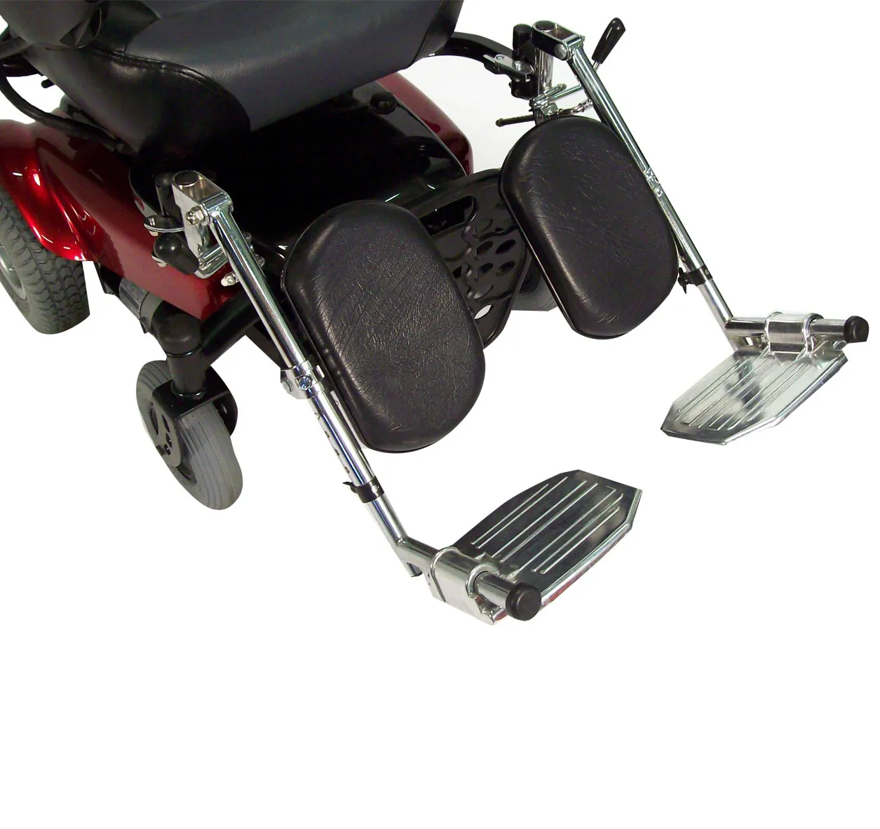 Drive Medical Power Wheelchair Elevating Legrest Bracket with Hemi Spacing Drive Medical Power Wheelchair Elevating Legrest Bracket with Hemi Spacing
