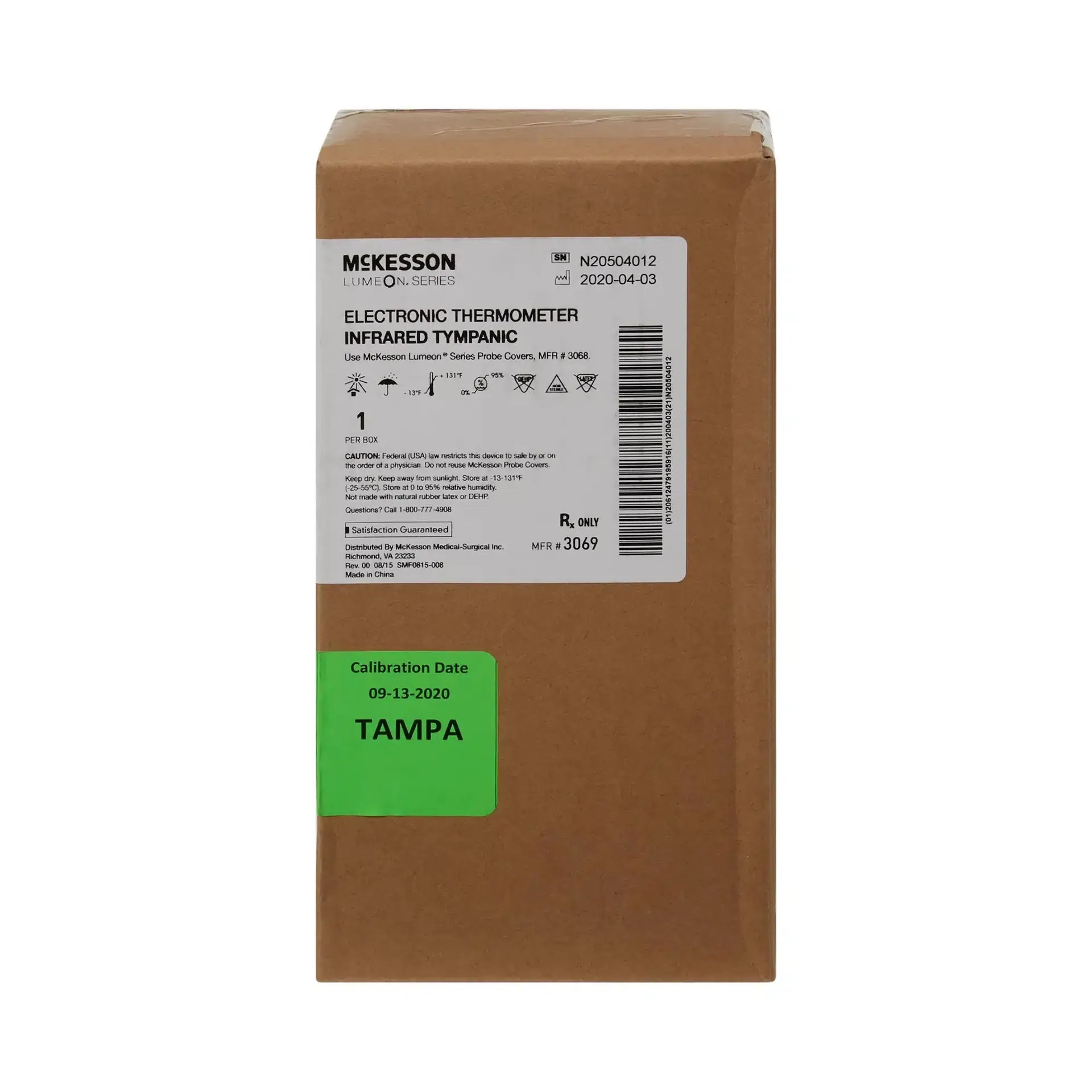 McKesson LUMEON Tympanic Ear Thermometer Probe Handheld - Image 3