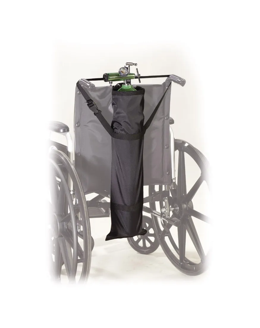 Drive Medical Wheelchair Carry Pouch for Oxygen Cylinders - Image 2