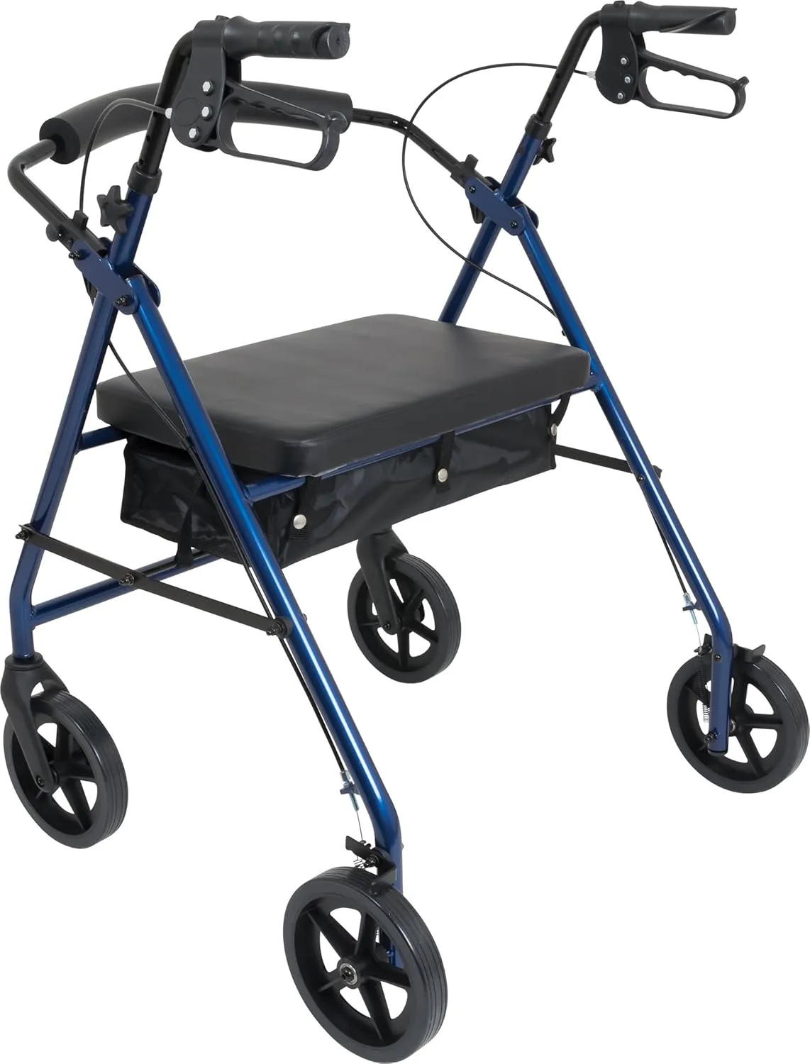 ProBasics Aluminum Foldable Bariatric Rollator With 8" Wheels  - Image 2