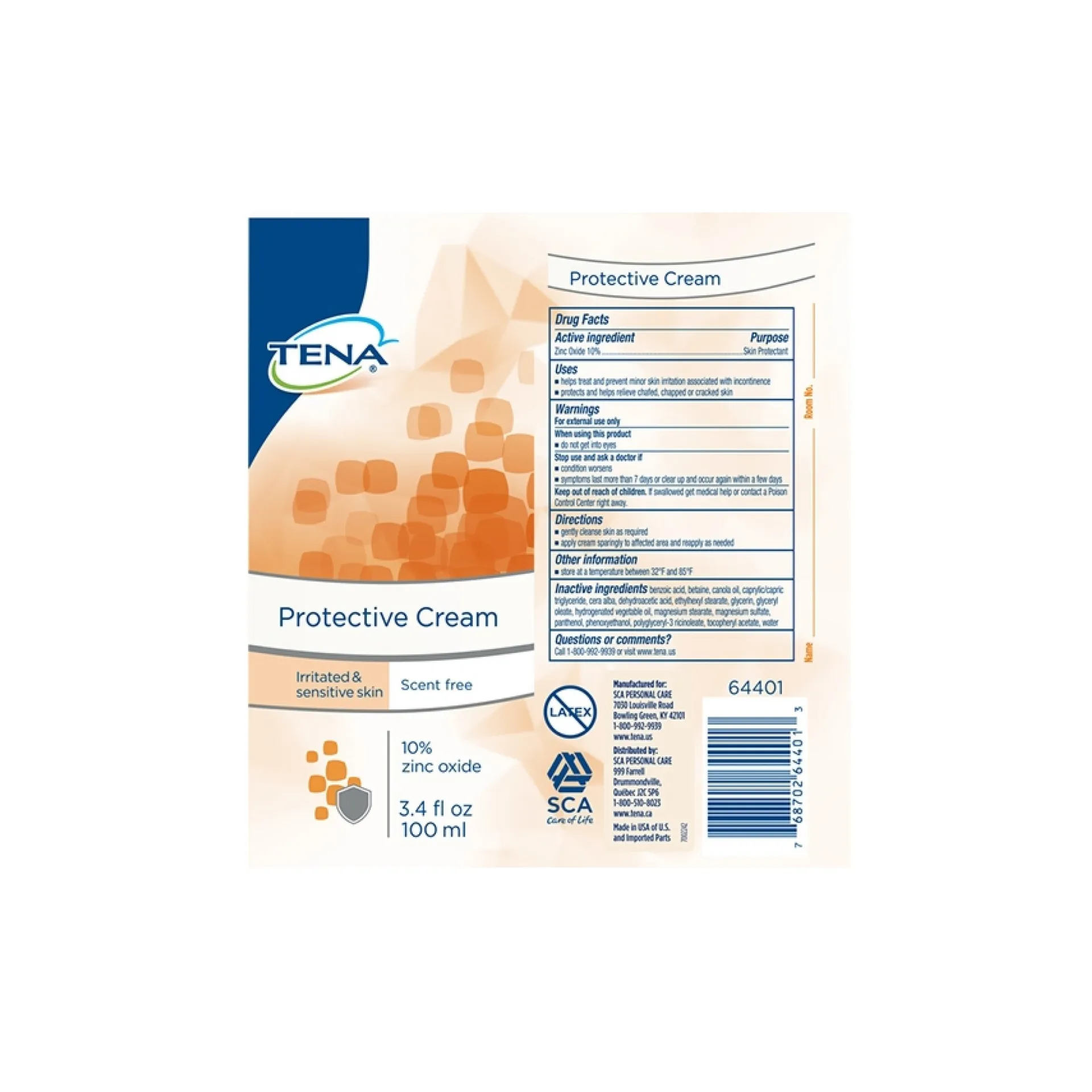 TENA Skin Protectant, 3.4 oz Tube - Image 3