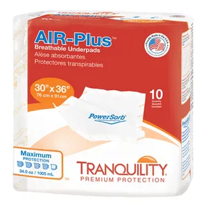 Tranquility AIR-Plus Breathable Underpads Tranquility AIR-Plus Breathable Underpads