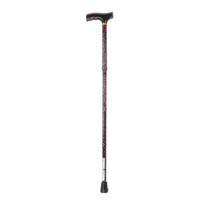 Drive Medical Lightweight Adjustable Folding Cane with T Handle Drive Medical Lightweight Adjustable Folding Cane with T Handle
