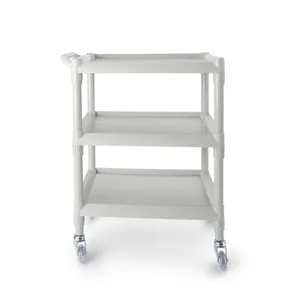 McKesson Utility Cart Light Gray Plastic McKesson Utility Cart Light Gray Plastic