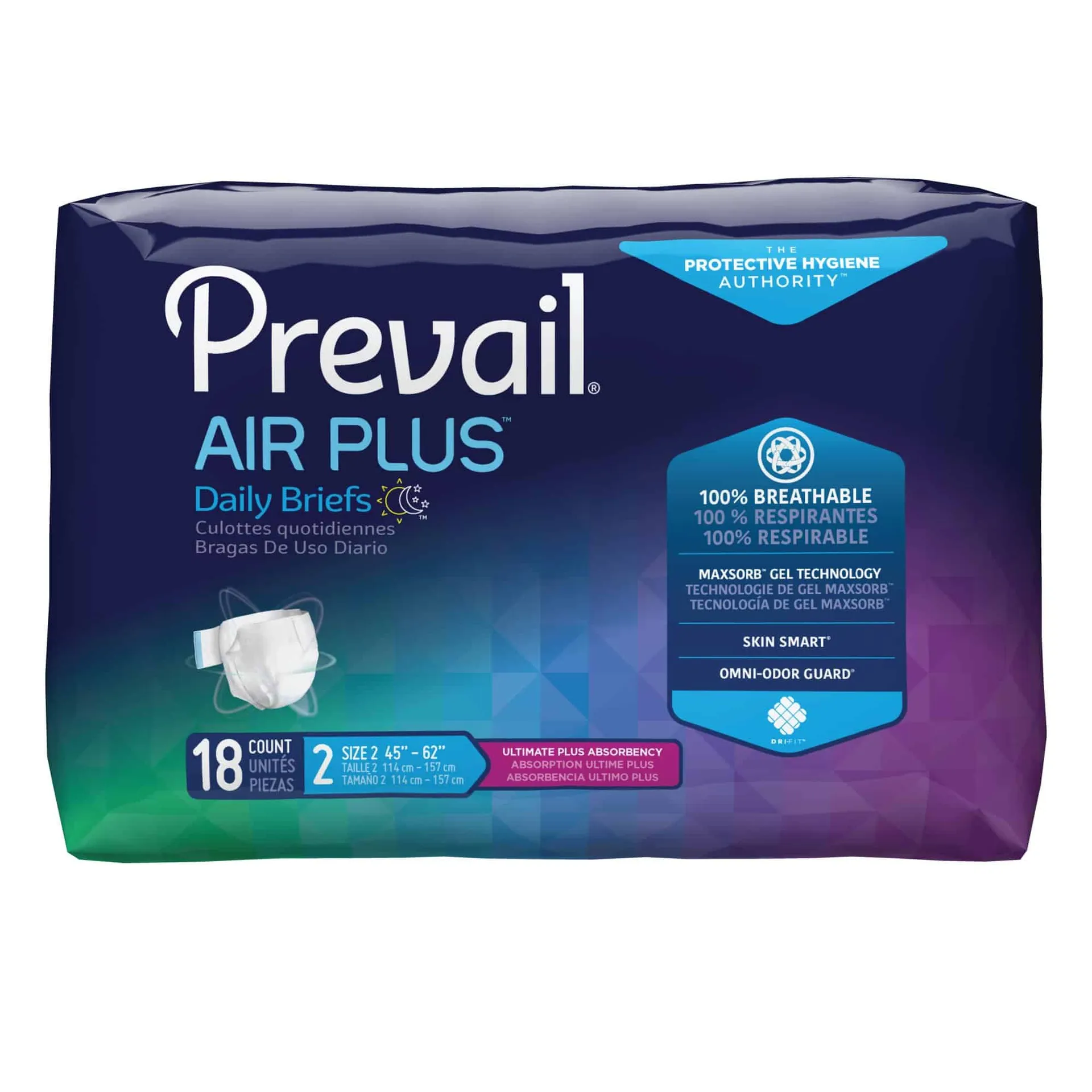 Prevail Air Plus Briefs Ultimate Plus Absorbency Unisex Prevail Air Plus Briefs Ultimate Plus Absorbency Unisex