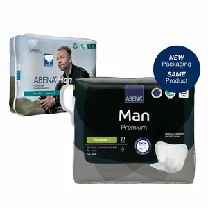 Abena Man 1 Bladder Control Pad, 11-Inch Length Abena Man 1 Bladder Control Pad, 11-Inch Length