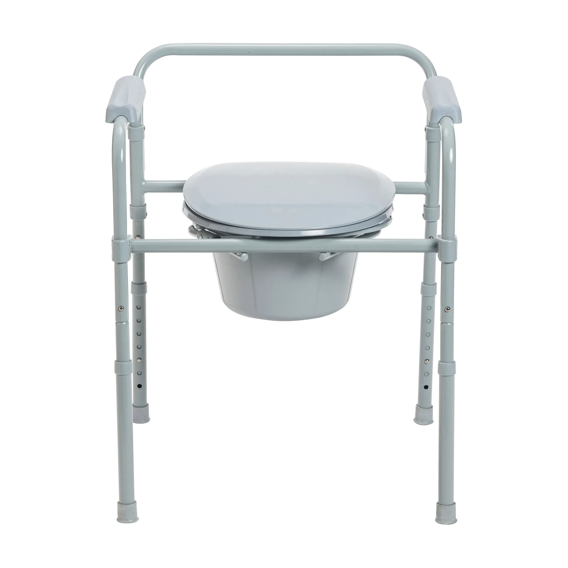 Drive Medical Steel Folding Frame Commode - Image 3