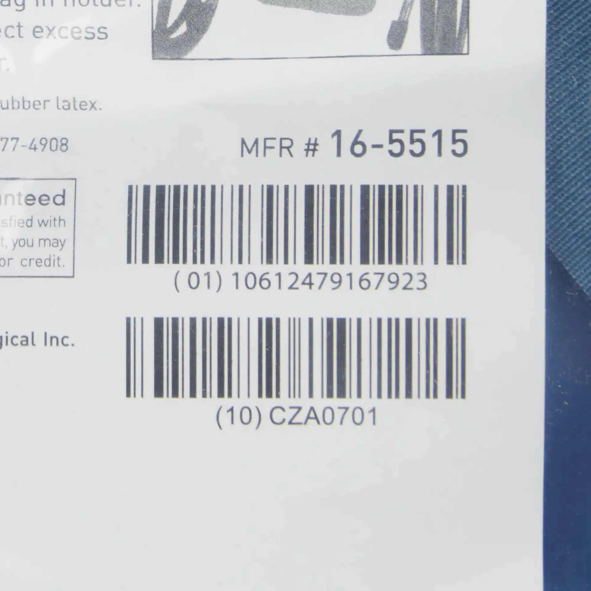 McKesson Urinary Bag Drainage Holder, Adjustable Straps, For Wheelchair, Geri-chair or Bed Rails - Image 4