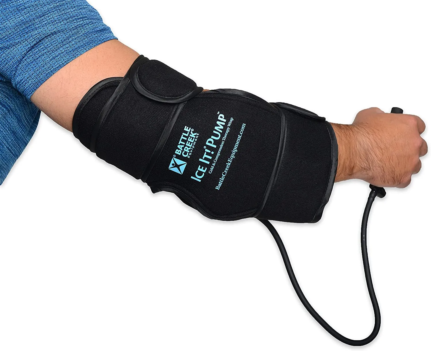 Battle Creek Ice It! Pump - Cold & Compression Therapy Wrap For Knee & Elbow - Image 3